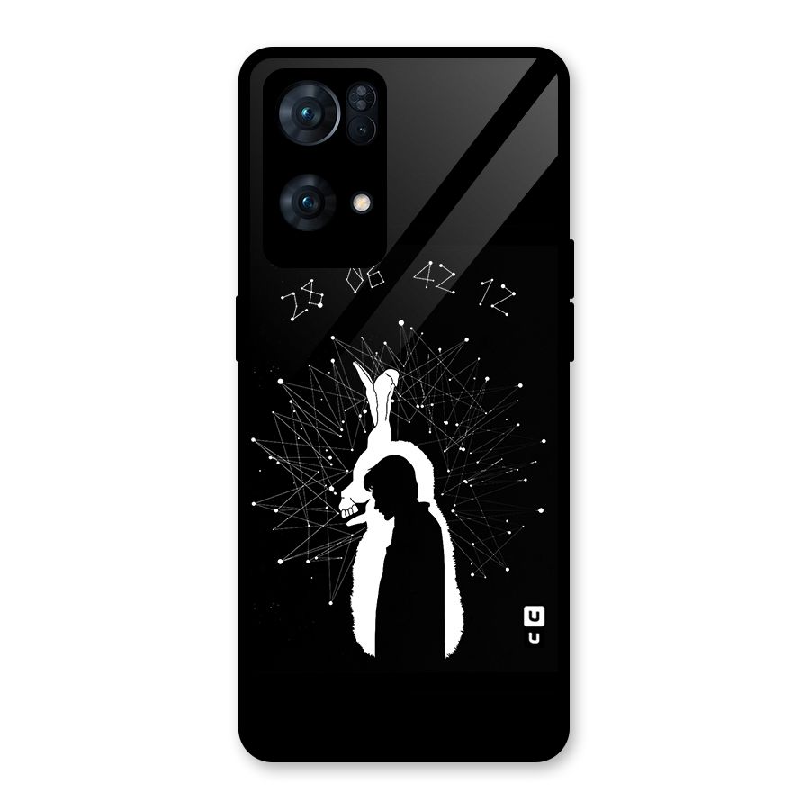 Donnie Darko Silhouette Glass Back Case for Oppo Reno7 Pro 5G