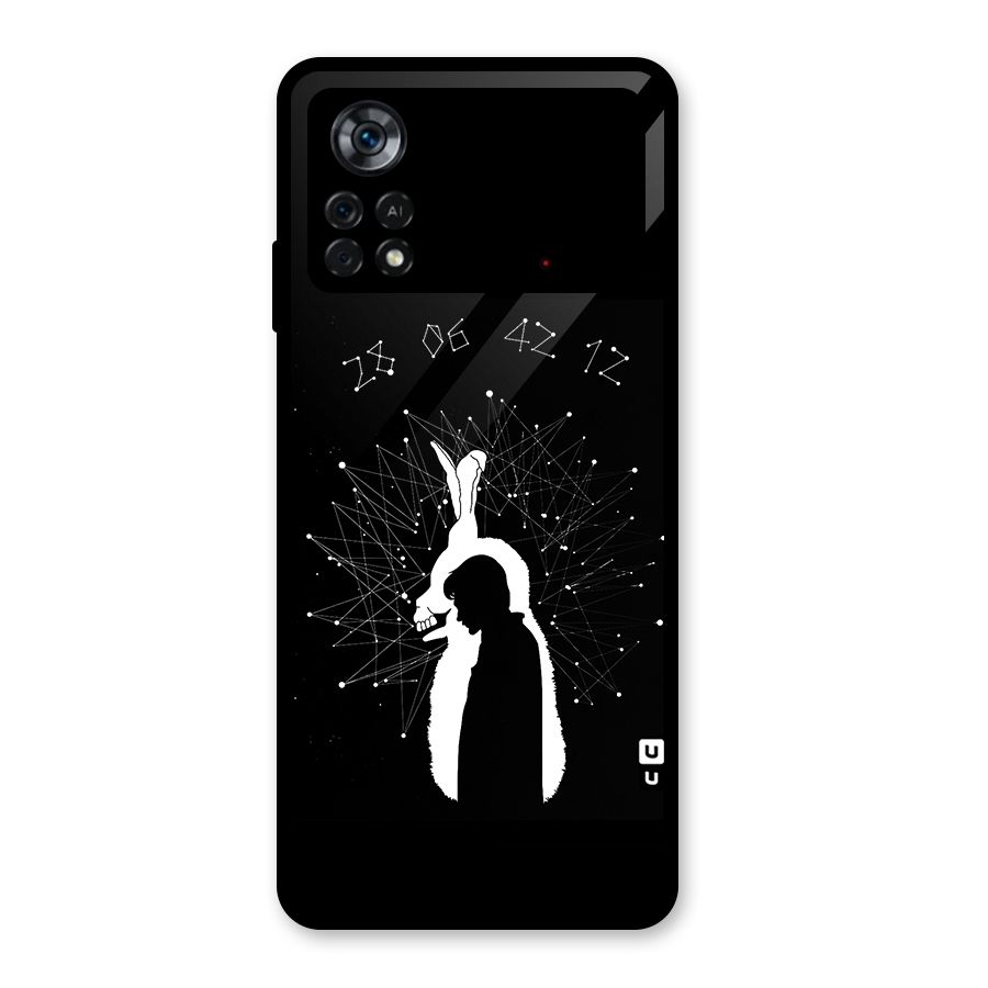 Donnie Darko Silhouette Glass Back Case for Poco X4 Pro 5G