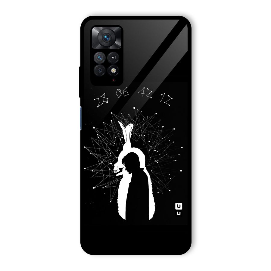 Donnie Darko Silhouette Glass Back Case for Redmi Note 11 Pro Plus 5G