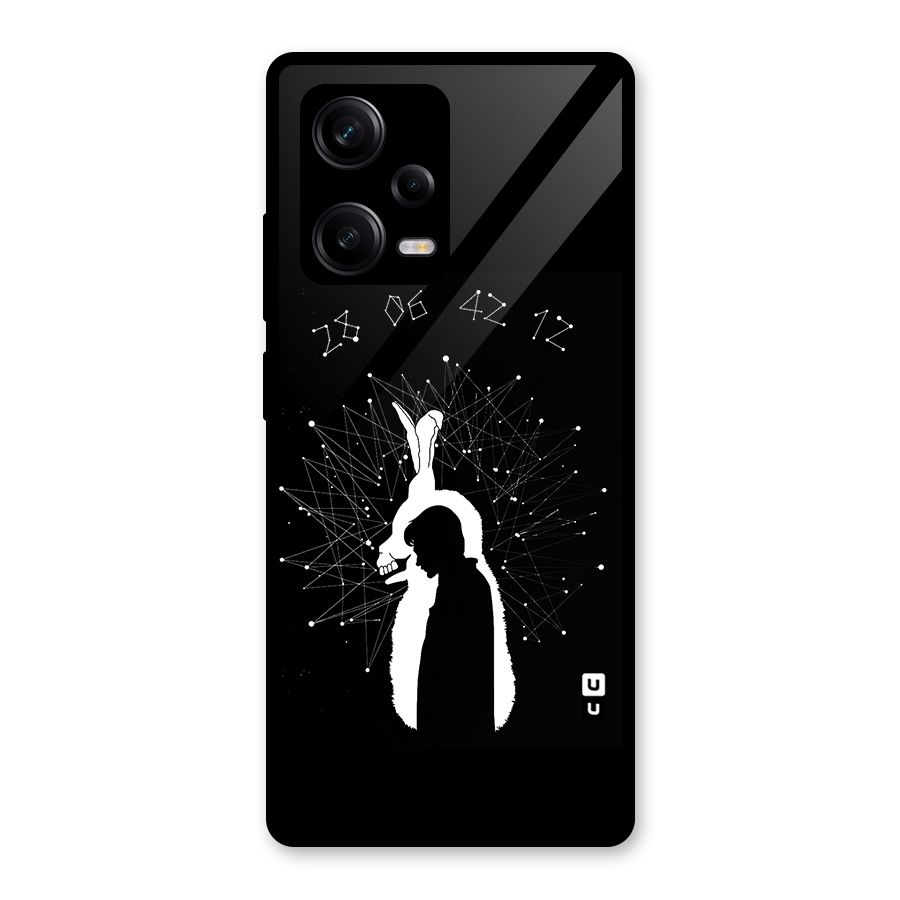 Donnie Darko Silhouette Glass Back Case for Redmi Note 12 Pro
