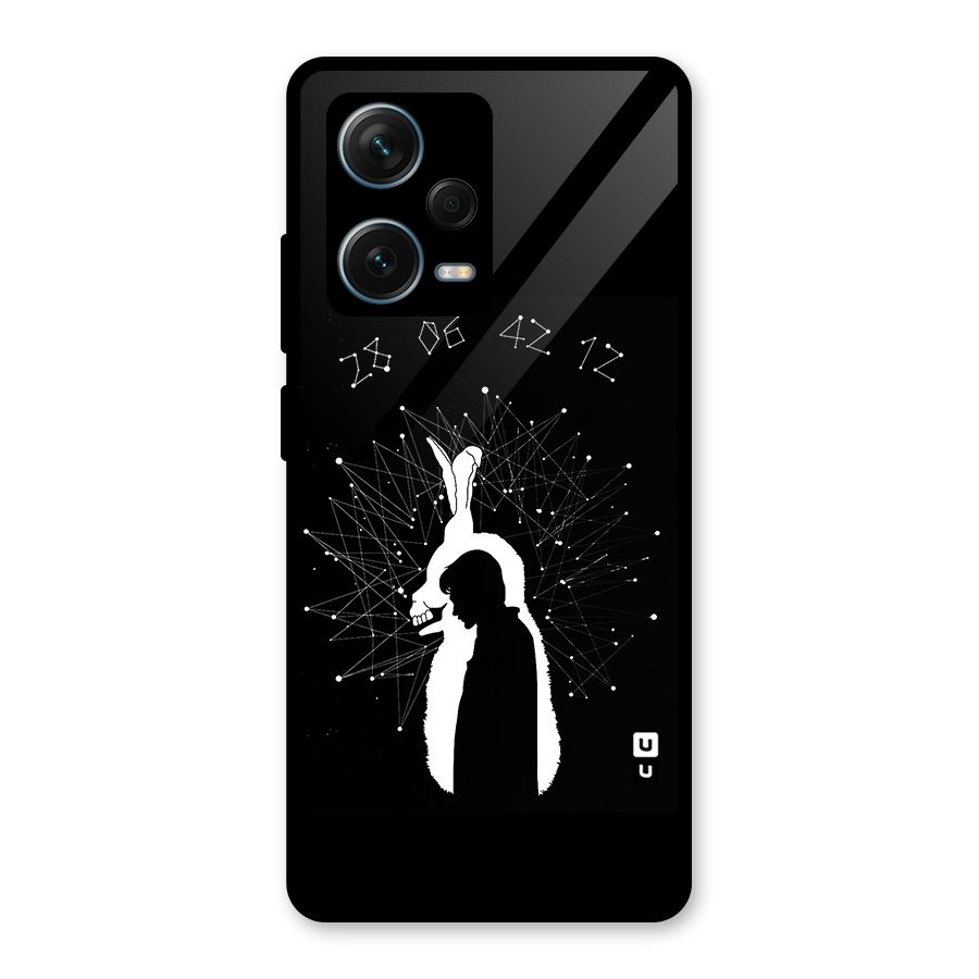 Donnie Darko Silhouette Glass Back Case for Redmi Note 12 Pro Plus 5G