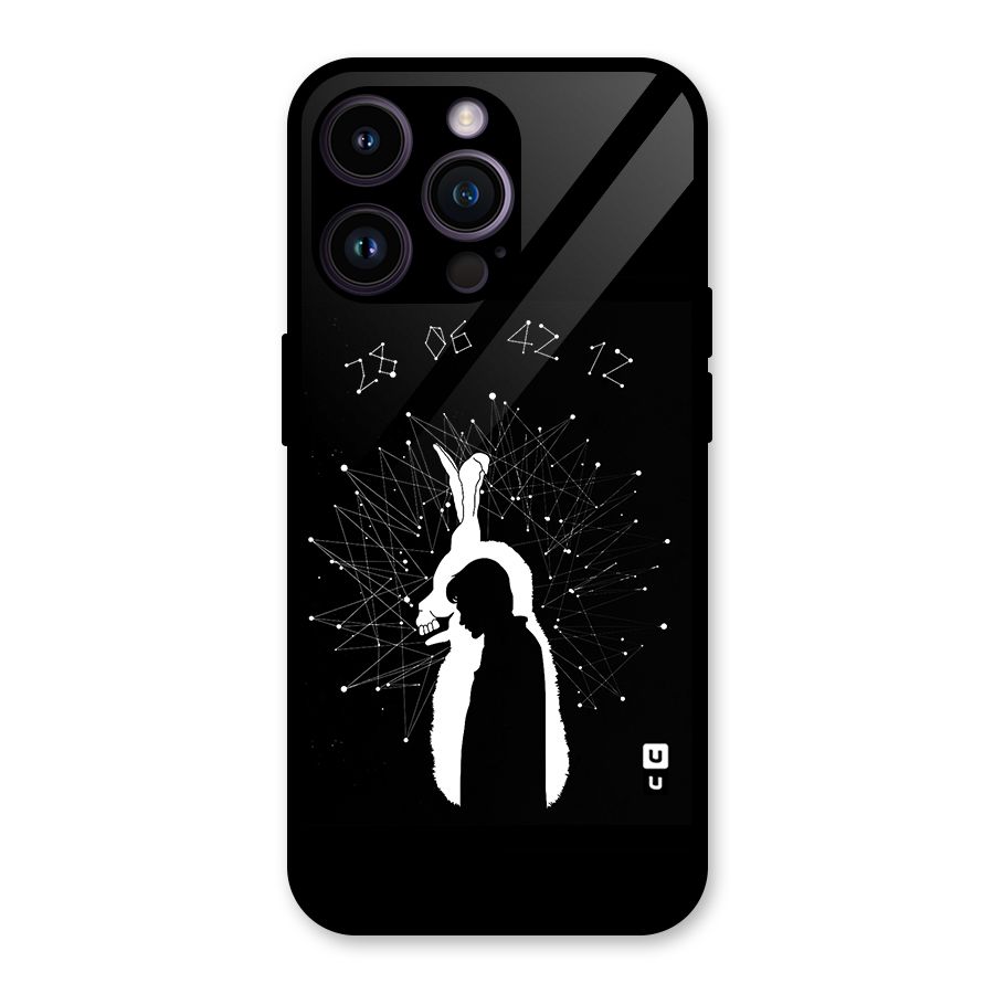 Donnie Darko Silhouette Glass Back Case for iPhone 14 Pro Max
