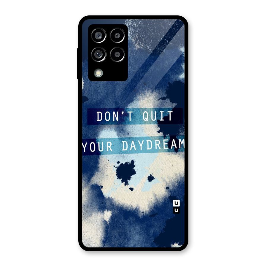 Dont Quit Glass Back Case for Galaxy M53 5G