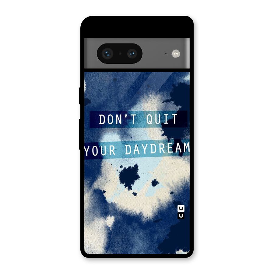 Dont Quit Glass Back Case for Google Pixel 7