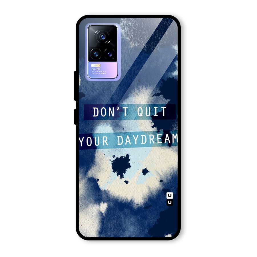 Dont Quit Glass Back Case for Vivo Y73