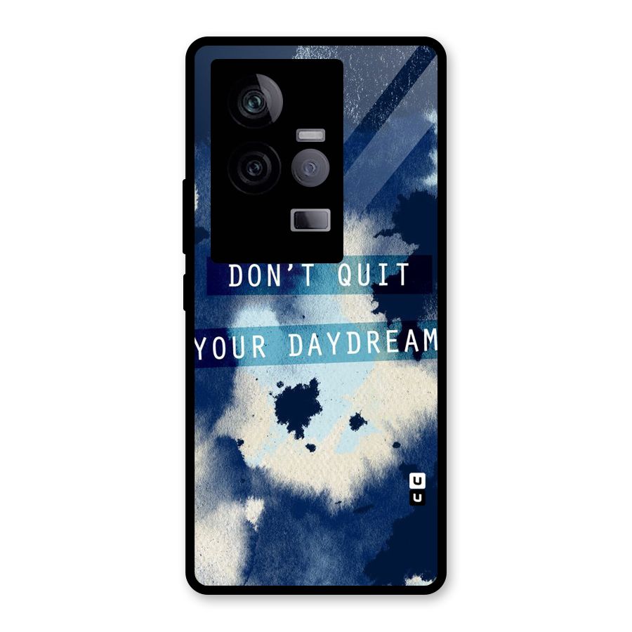 Dont Quit Glass Back Case for Vivo iQOO 11 5G