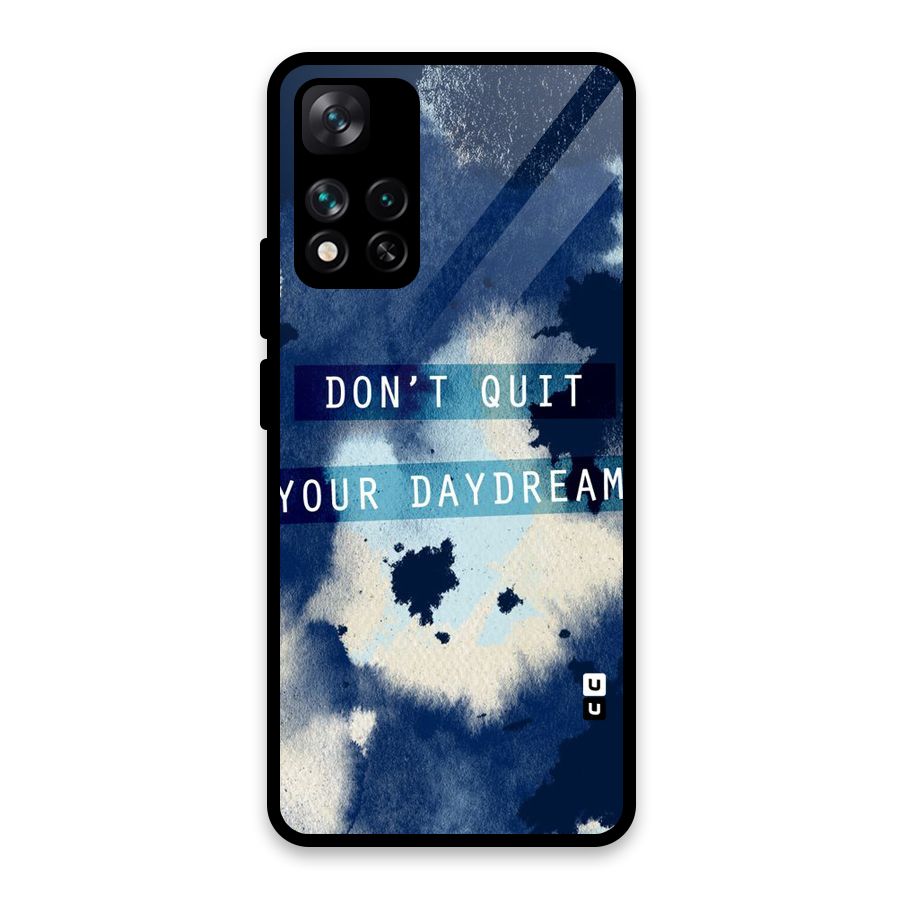 Dont Quit Glass Back Case for Xiaomi 11i HyperCharge 5G