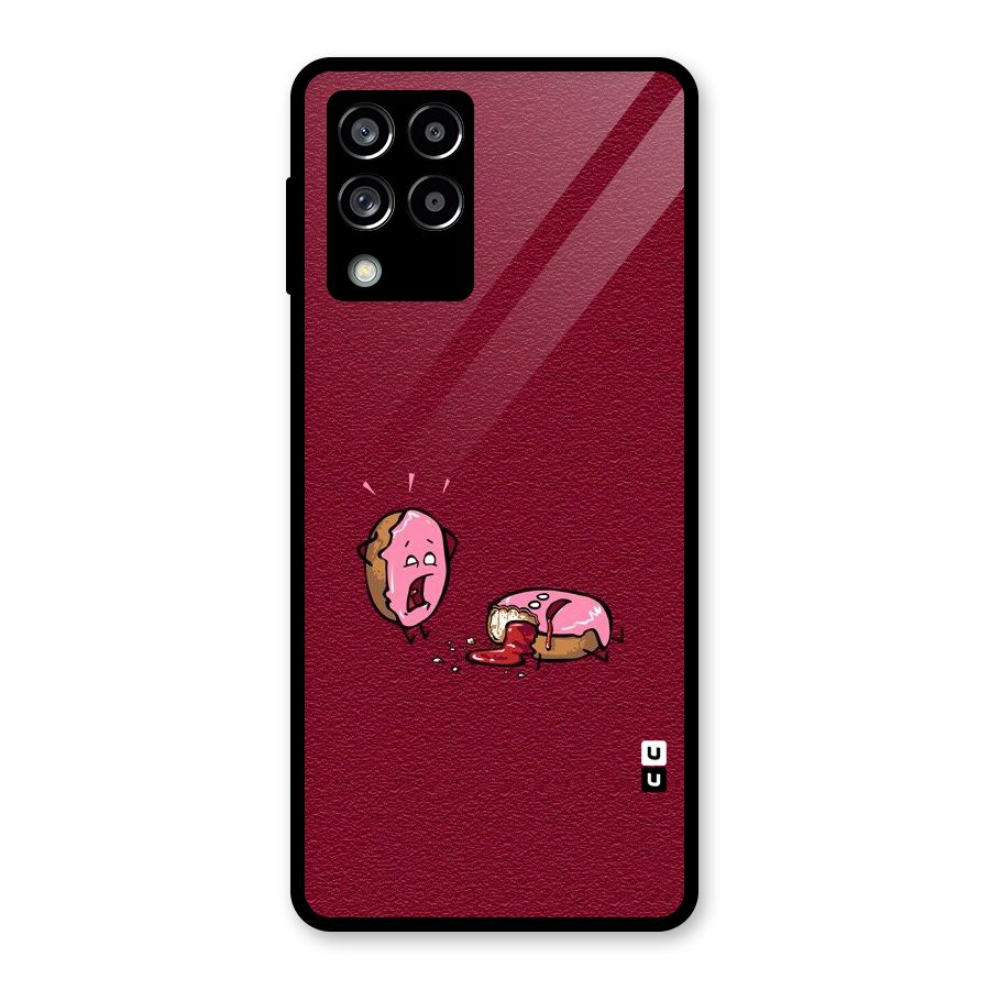 Donut Murder Glass Back Case for Galaxy M53 5G
