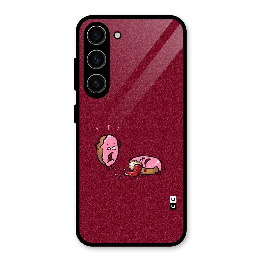Donut Murder Glass Back Case for Galaxy S23