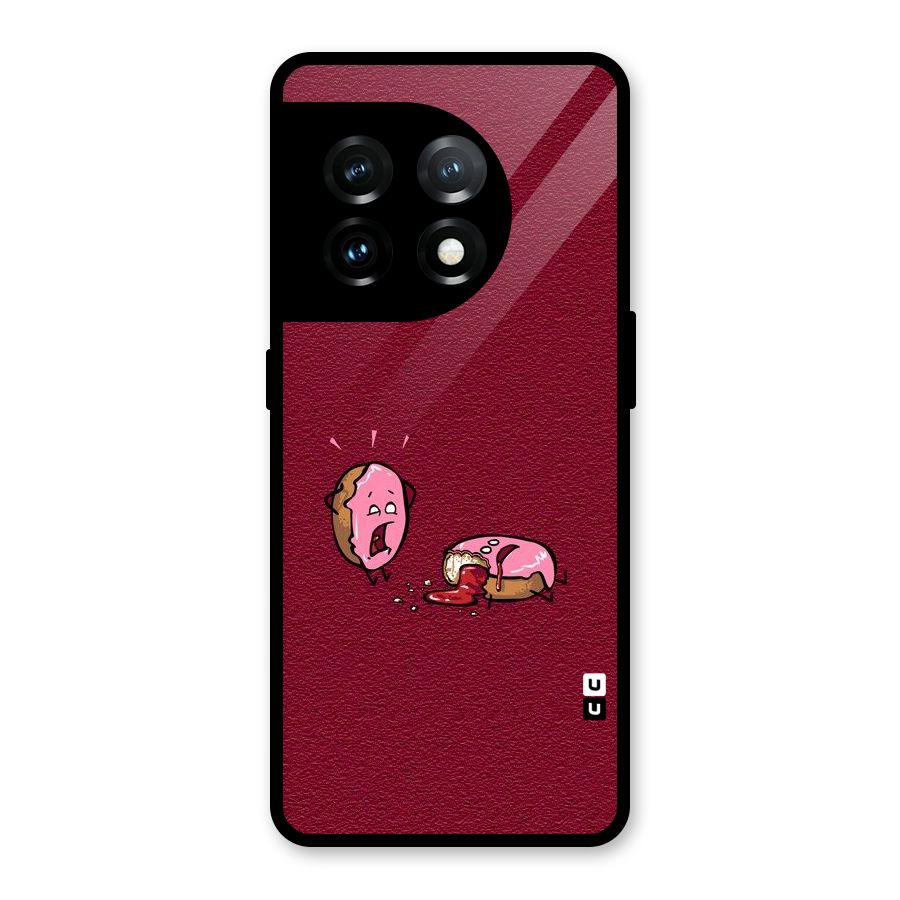 Donut Murder Glass Back Case for OnePlus 11