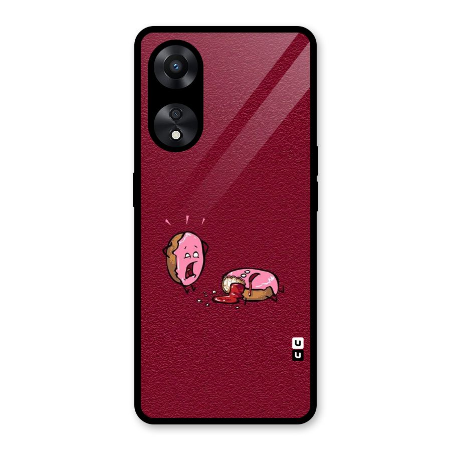 Donut Murder Glass Back Case for Oppo A78