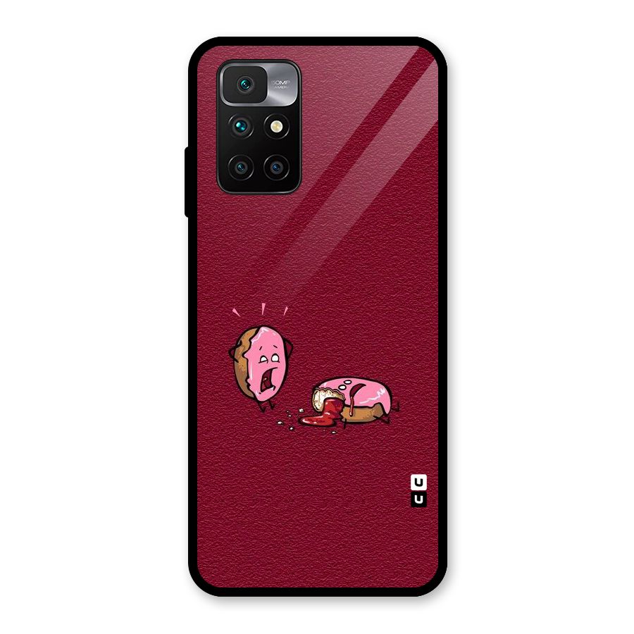 Donut Murder Glass Back Case for Redmi 10 Prime
