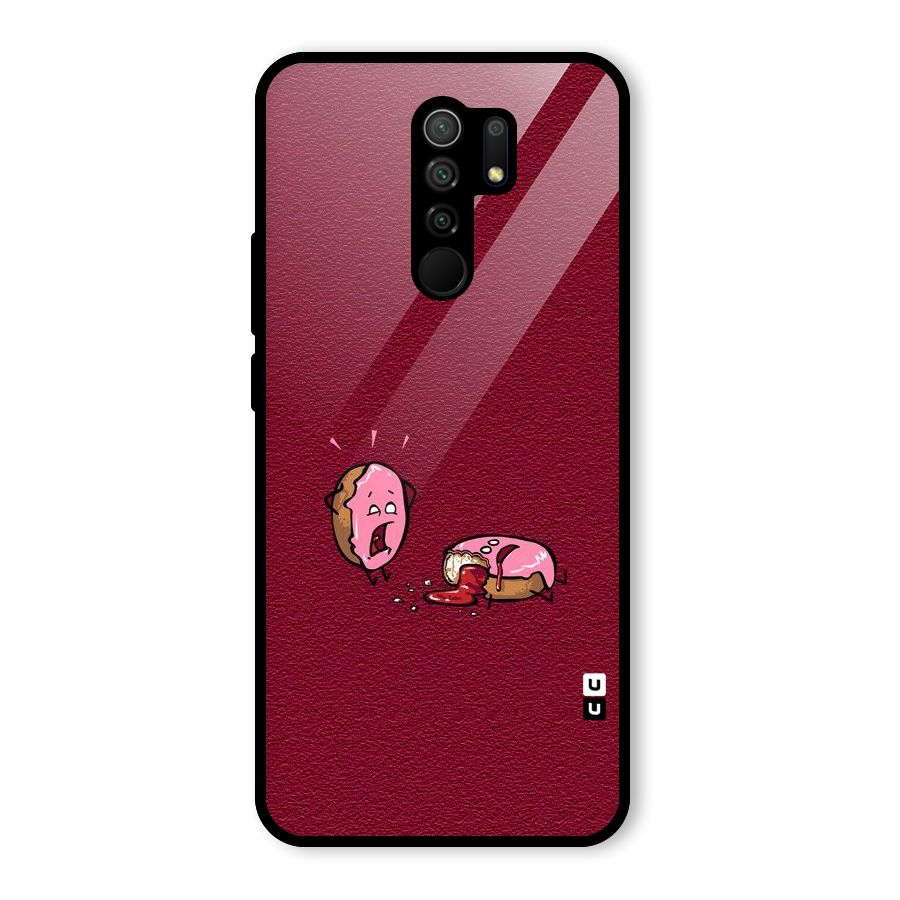 Donut Murder Glass Back Case for Redmi 9 Prime
