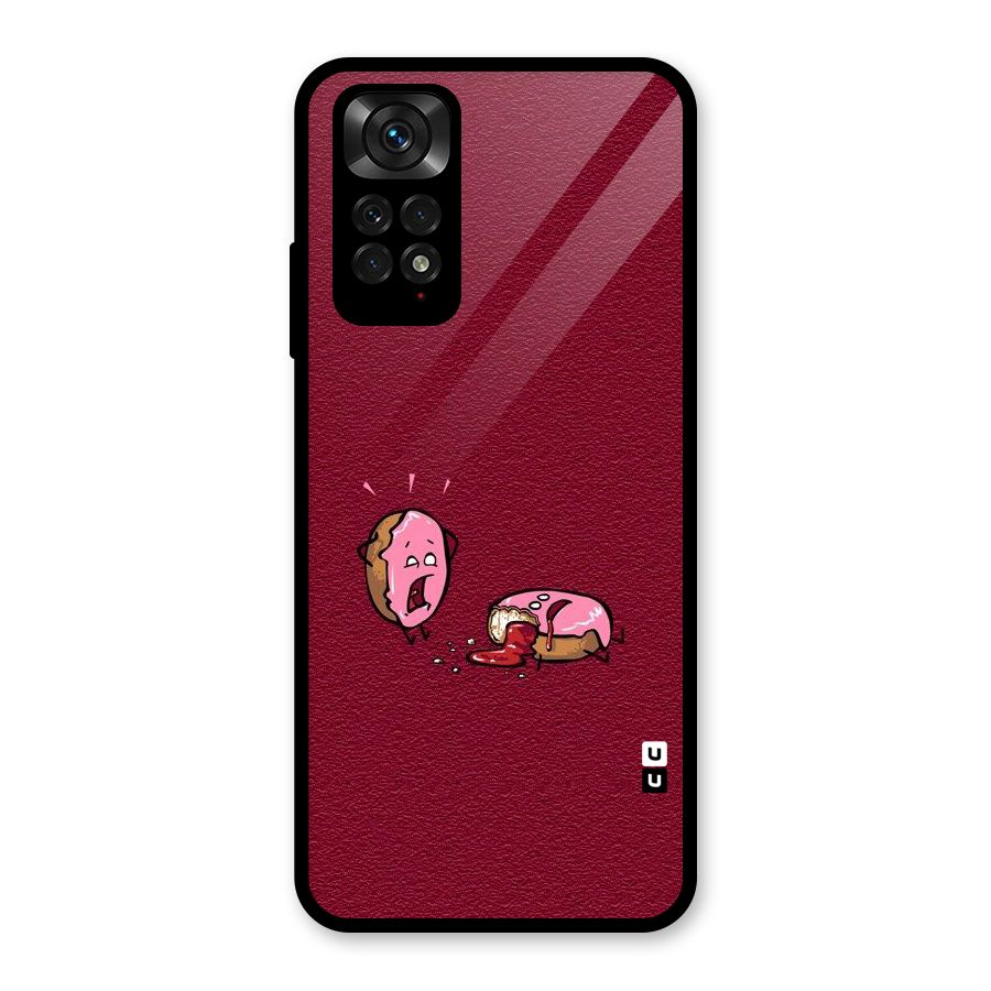 Donut Murder Glass Back Case for Redmi Note 11