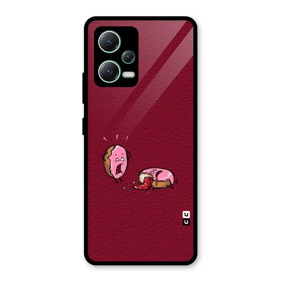 Donut Murder Glass Back Case for Redmi Note 12 5G