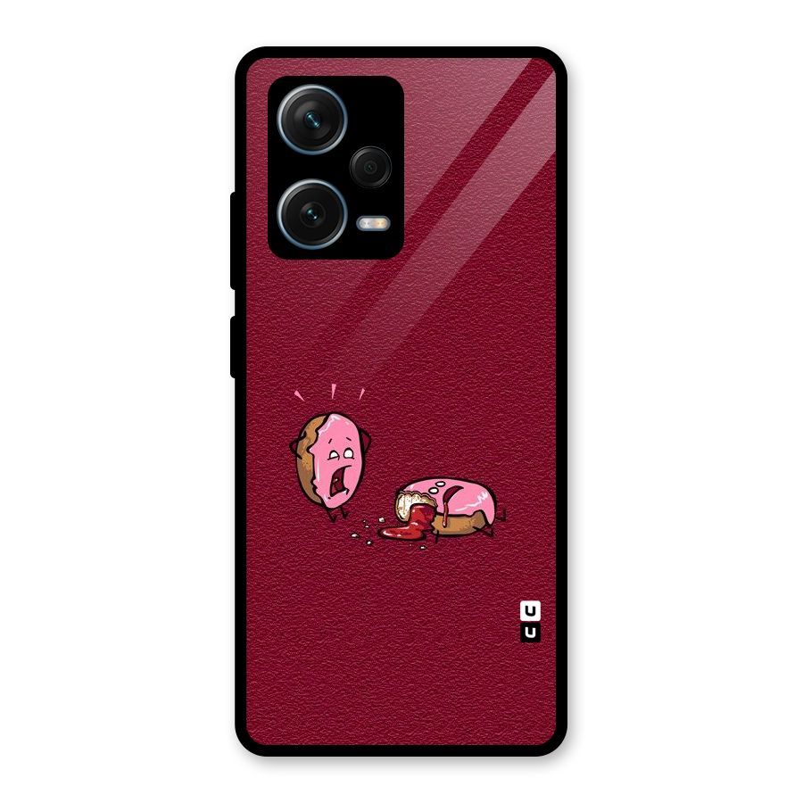 Donut Murder Glass Back Case for Redmi Note 12 Pro Plus 5G