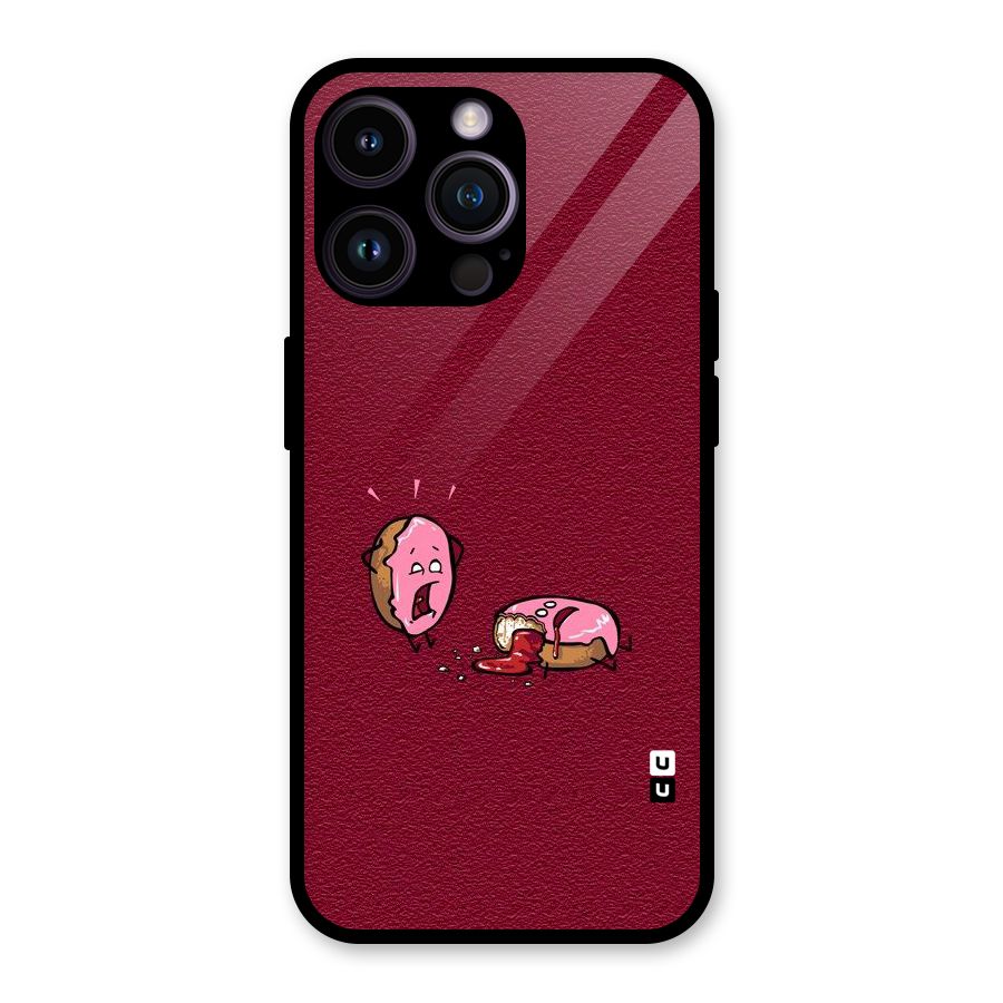 Donut Murder Glass Back Case for iPhone 14 Pro Max