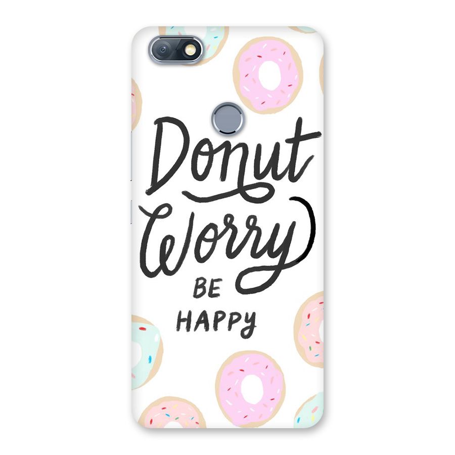 Donut Worry Be Happy Back Case for Infinix Note 5