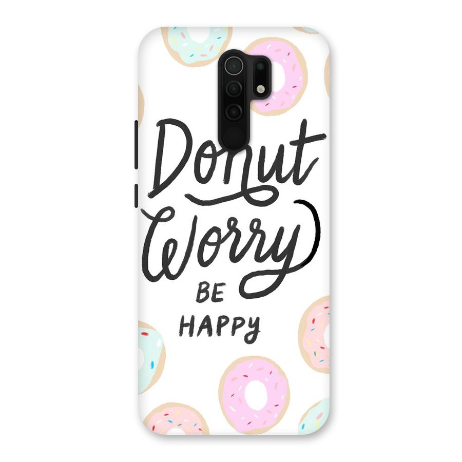 Donut Worry Be Happy Back Case for Poco M2