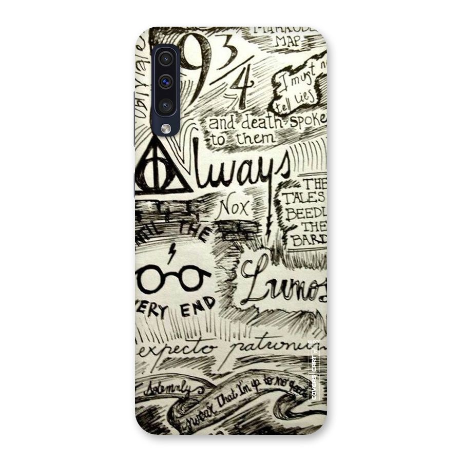 Doodle Art Back Case for Galaxy A50s