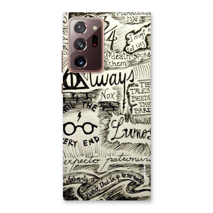 Doodle Art Back Case for Galaxy Note 20 Ultra