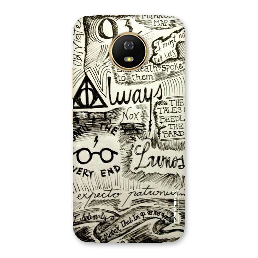 Doodle Art Back Case for Moto G5s