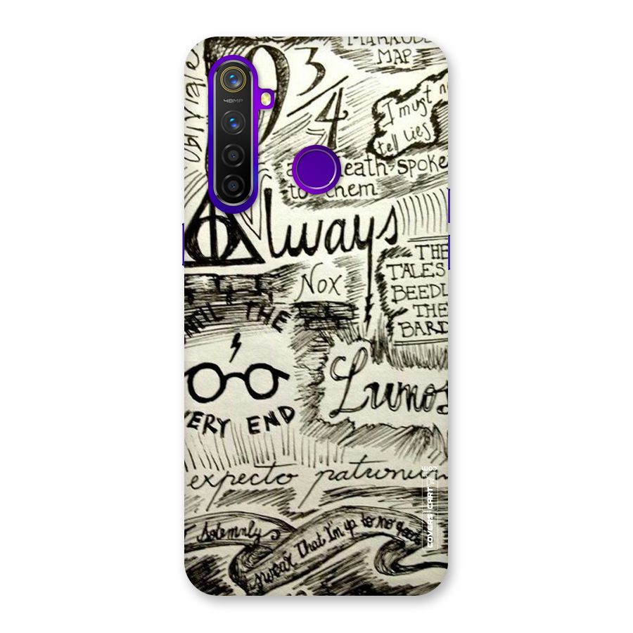 Doodle Art Back Case for Realme 5 Pro