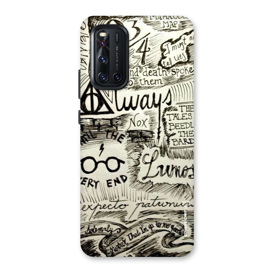 Doodle Art Back Case for Vivo V19