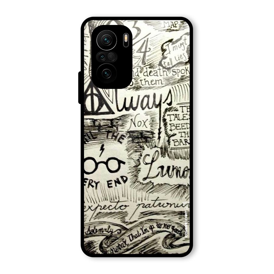 Doodle Art Glass Back Case for Mi 11X Pro