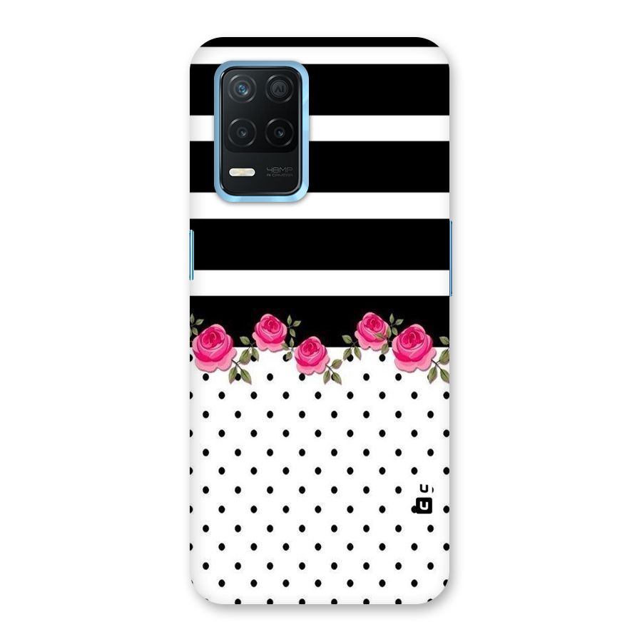 Dots Roses Stripes Back Case for Realme 8s 5G