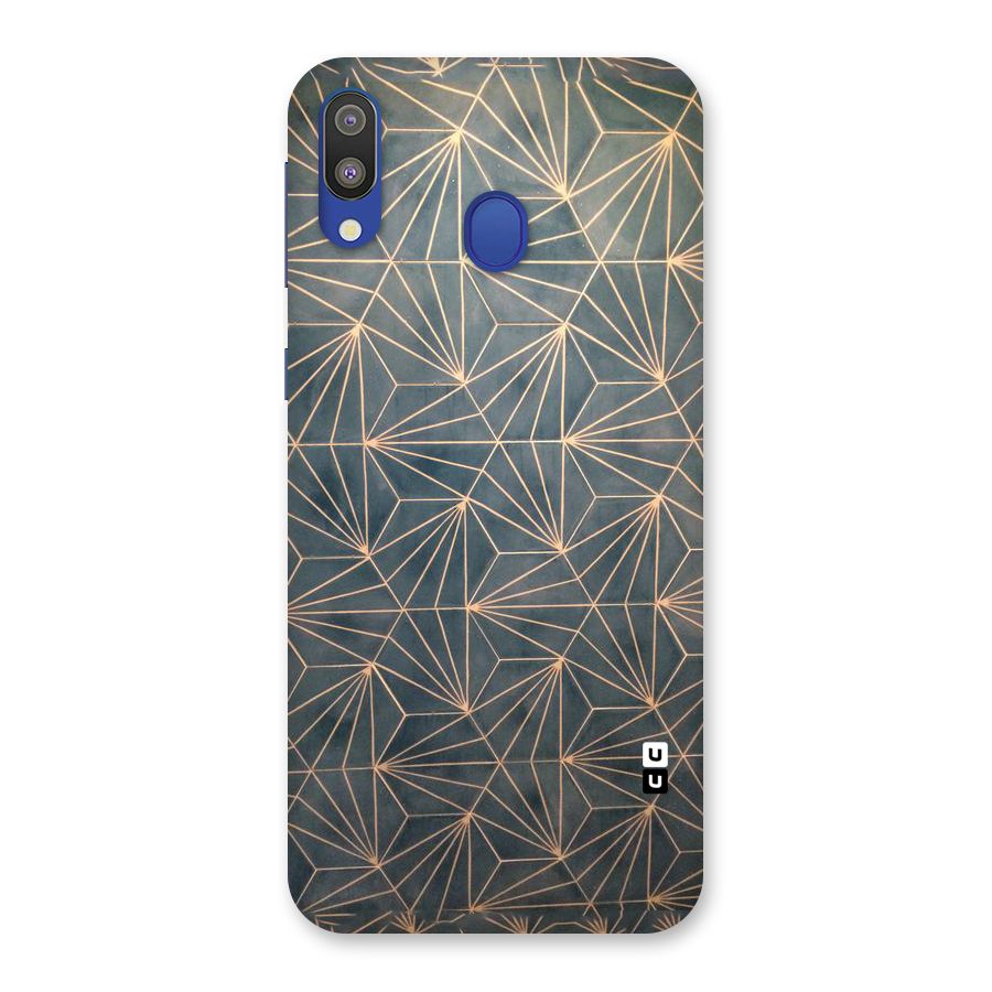 Dotted Lines Pattern Back Case for Galaxy M20