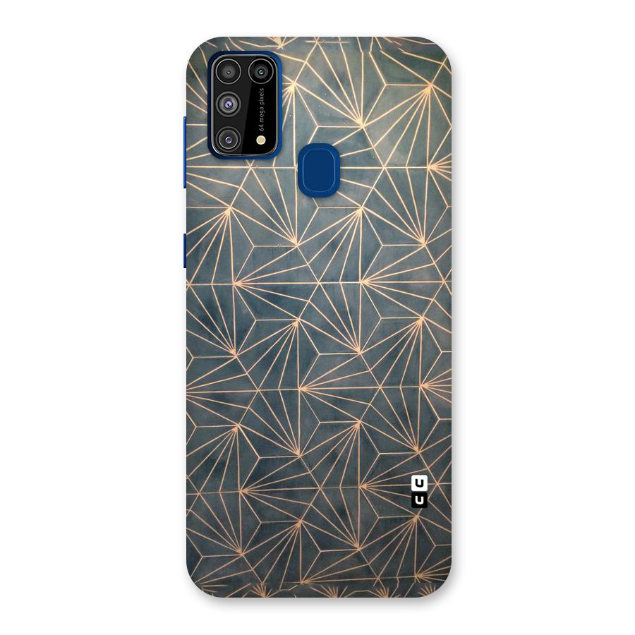 Dotted Lines Pattern Back Case for Galaxy M31