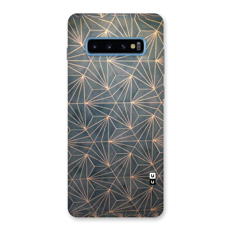 Dotted Lines Pattern Back Case for Galaxy S10 Plus