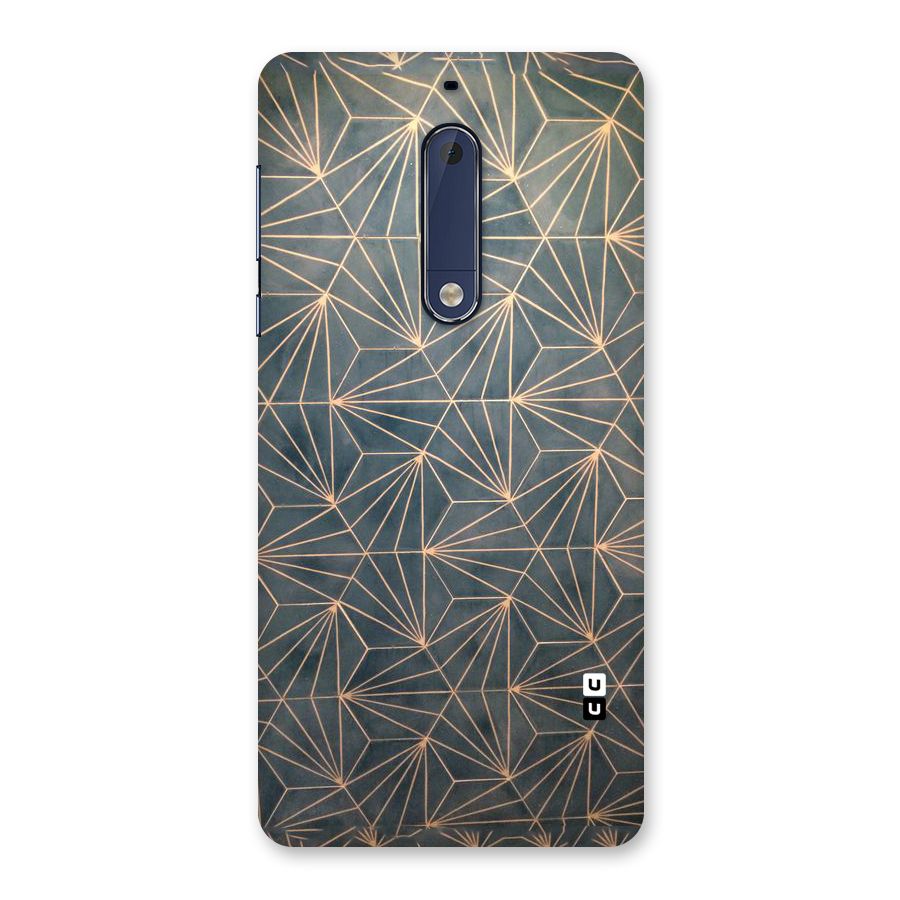 Dotted Lines Pattern Back Case for Nokia 5