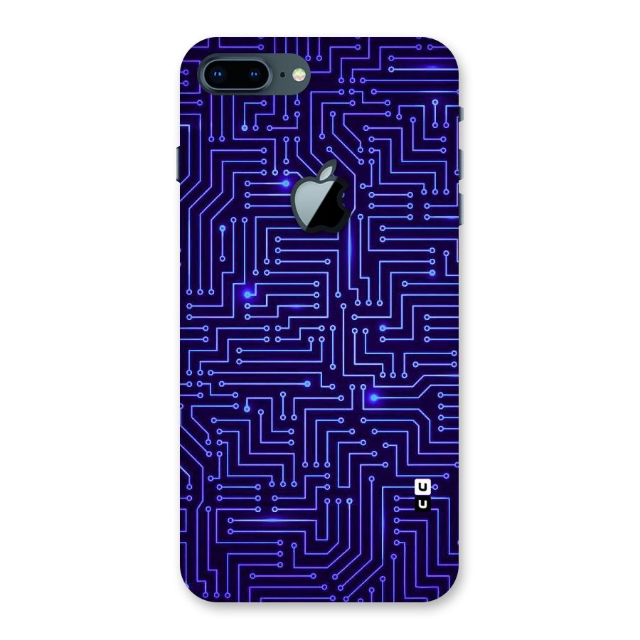 Dotting Lines Back Case for iPhone 7 Plus Apple Cut