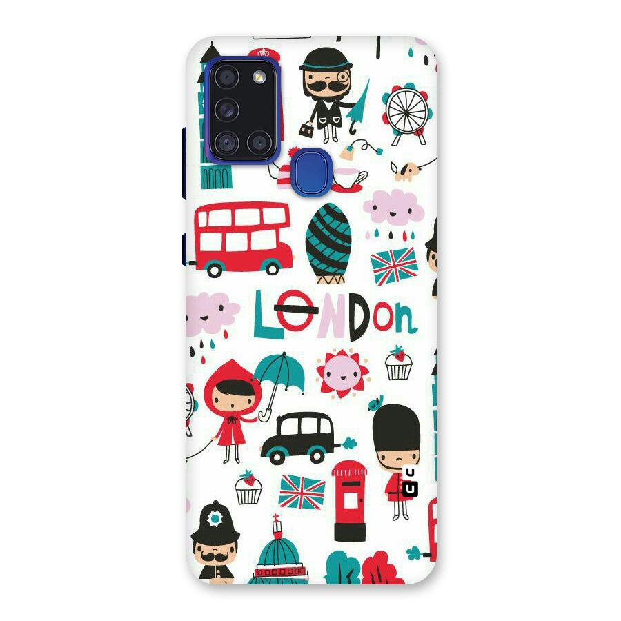 Double Decker Back Case for Galaxy A21s