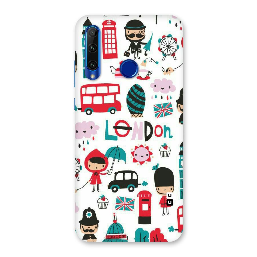 Double Decker Back Case for Honor 20i