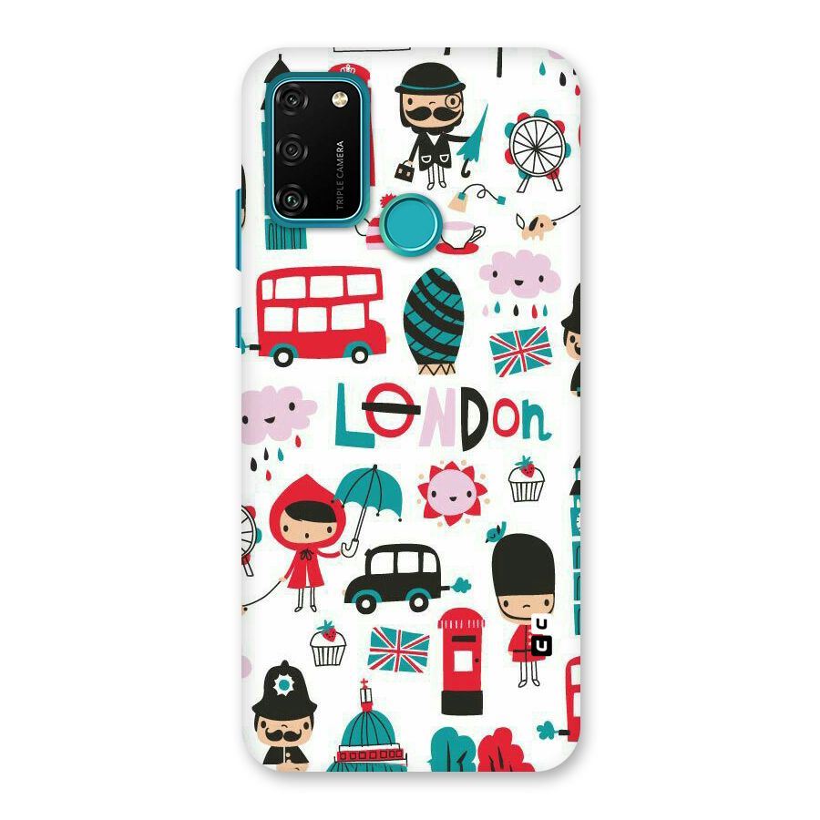 Double Decker Back Case for Honor 9A