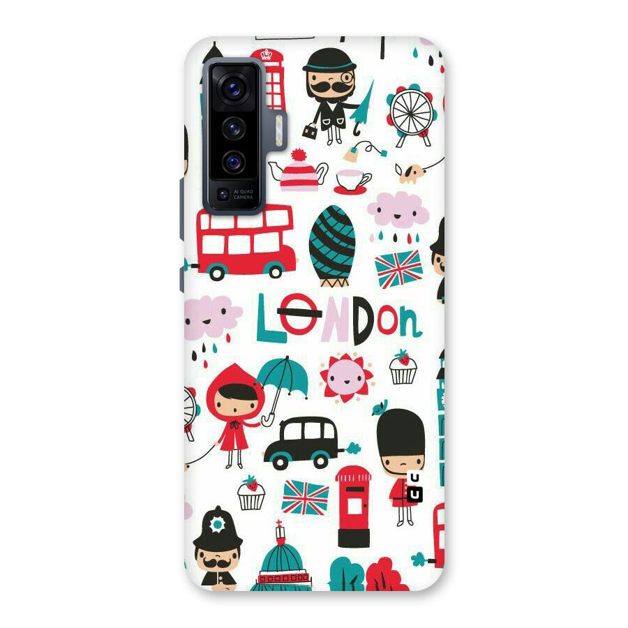 Double Decker Back Case for Vivo X50