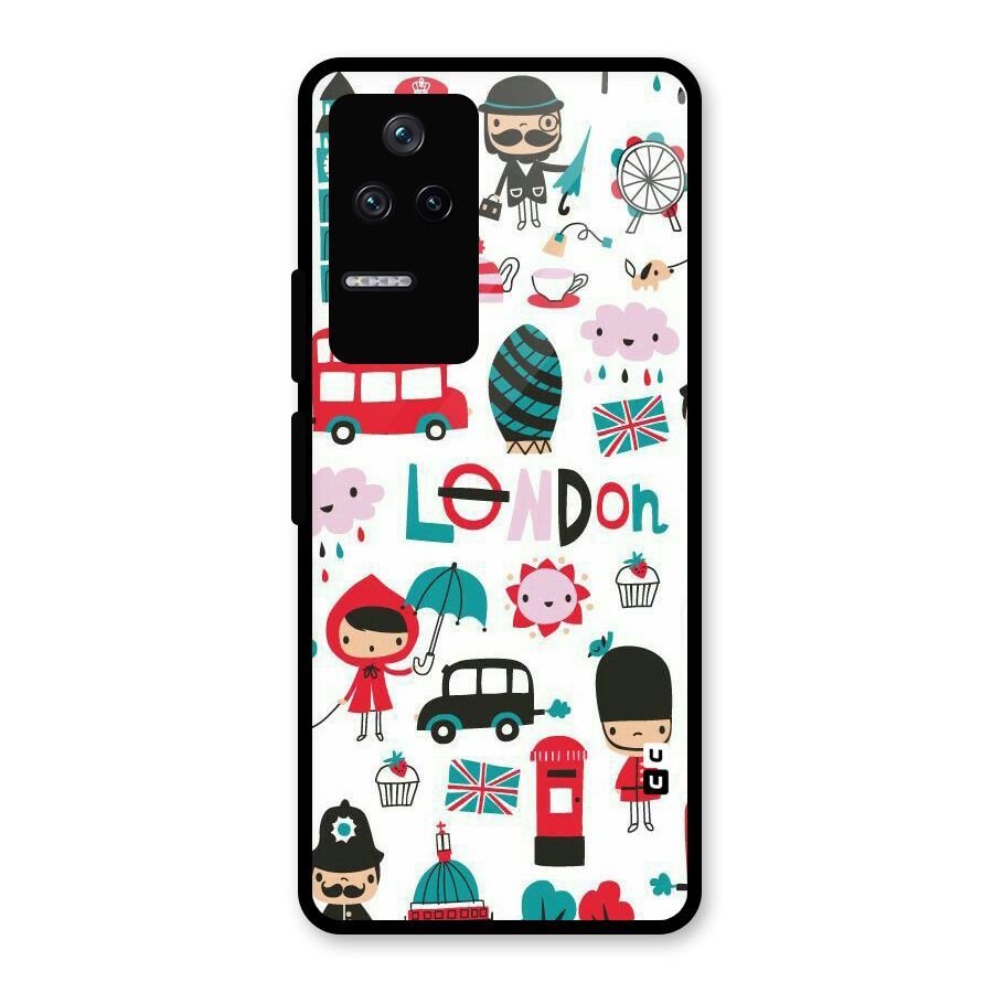 Double Decker Glass Back Case for Poco F4 5G