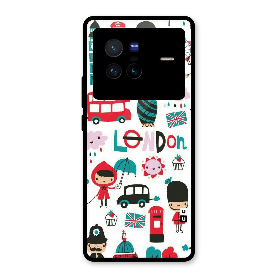 Double Decker Glass Back Case for Vivo X80