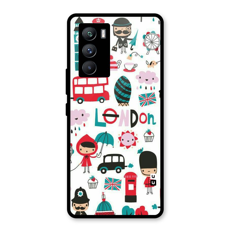 Double Decker Glass Back Case for Vivo iQOO 9 SE