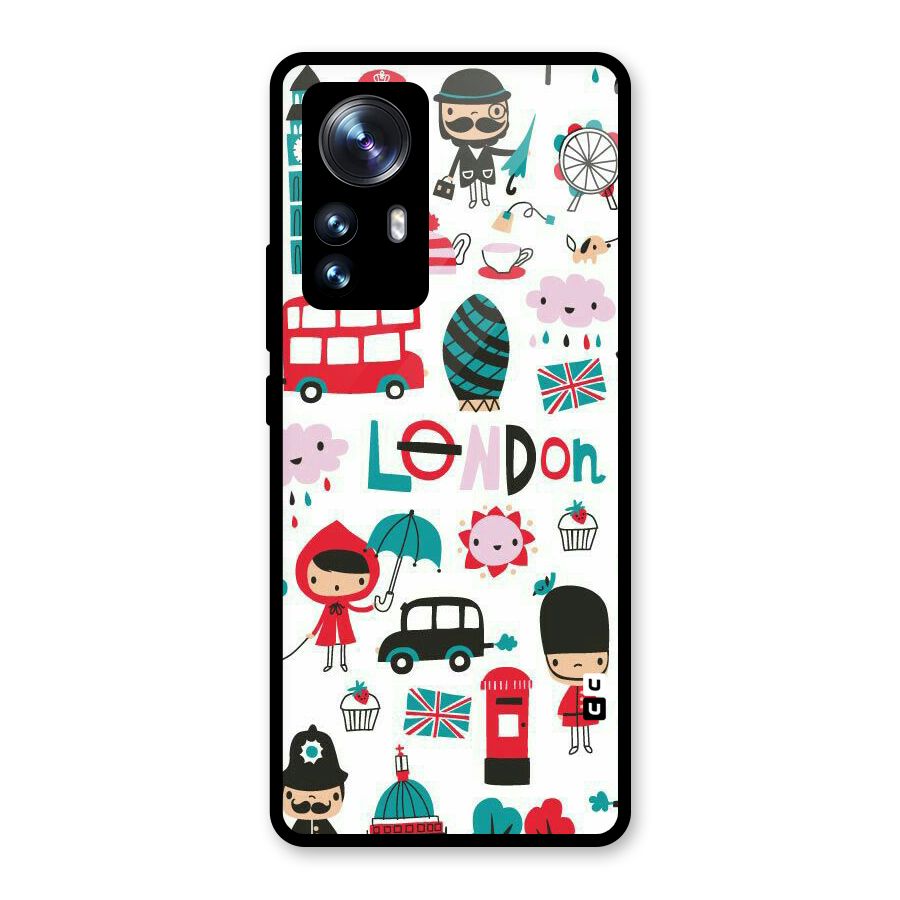 Double Decker Glass Back Case for Xiaomi 12 Pro