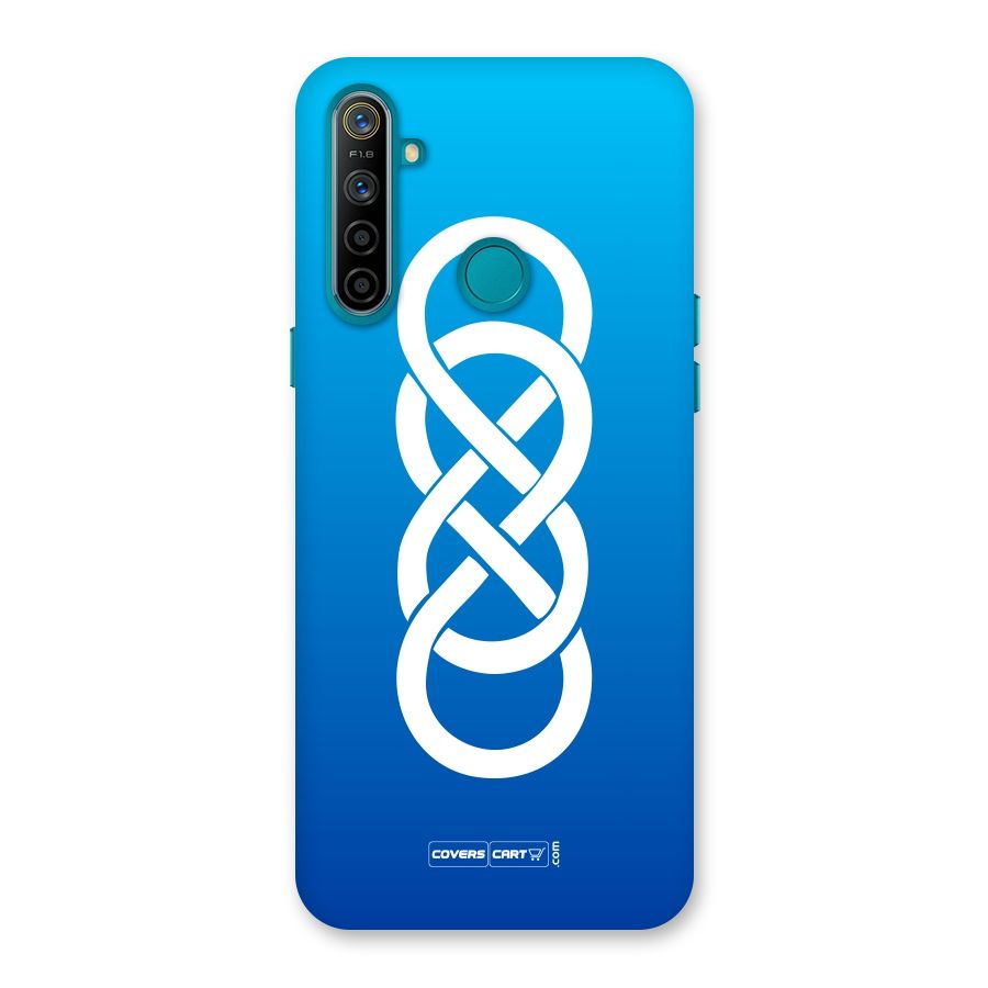 Double Infinity Blue Back Case for Realme 5i