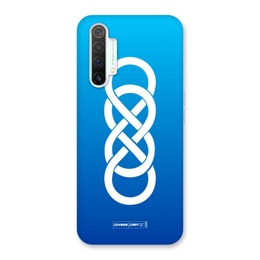Double Infinity Blue Back Case for Realme X3 SuperZoom