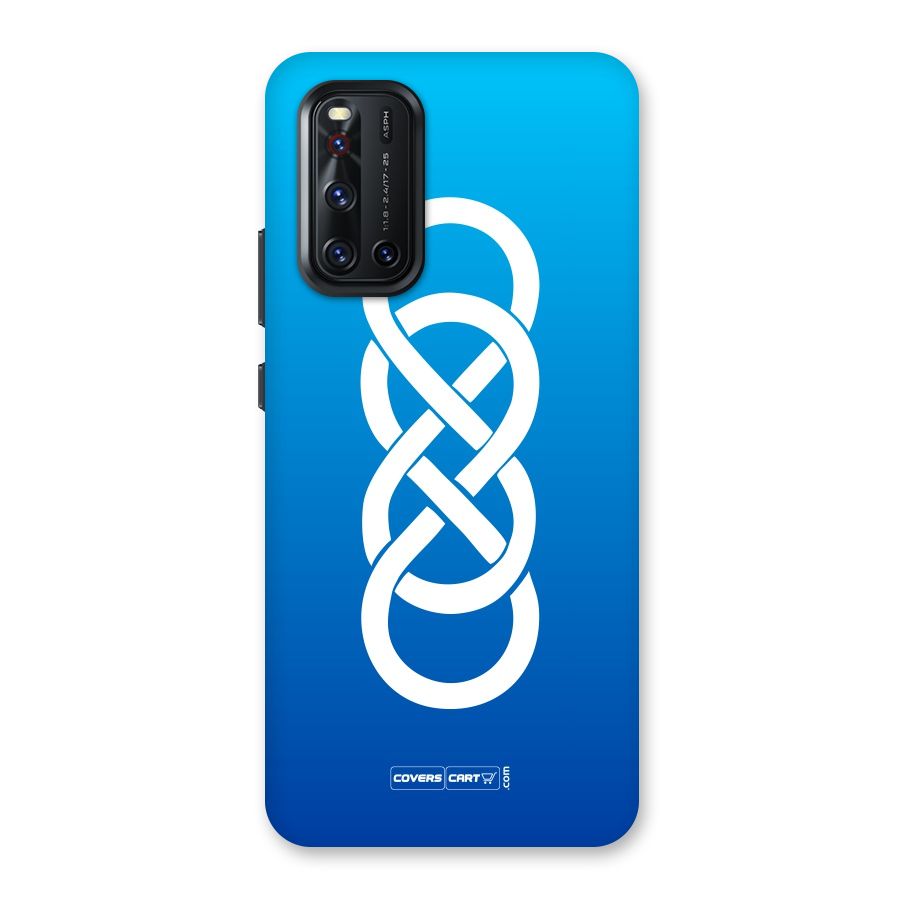 Double Infinity Blue Back Case for Vivo V19