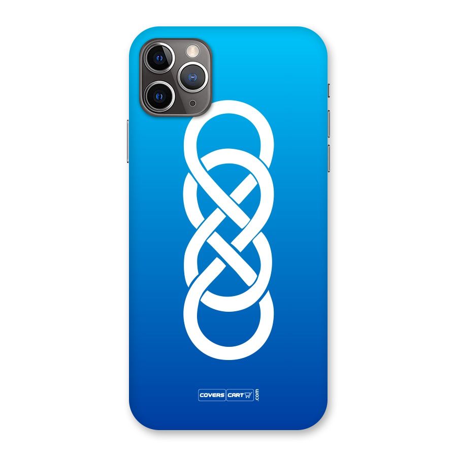 Double Infinity Blue Back Case for iPhone 11 Pro Max