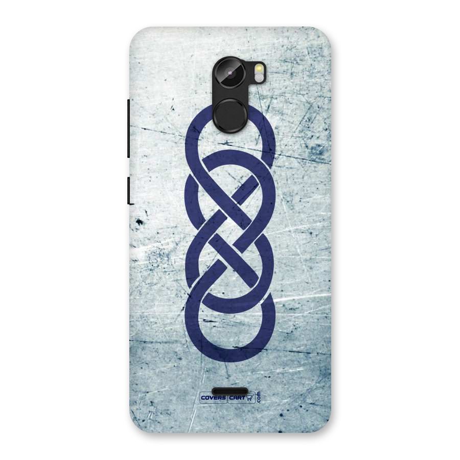 Double Infinity Rough Back Case for Gionee X1