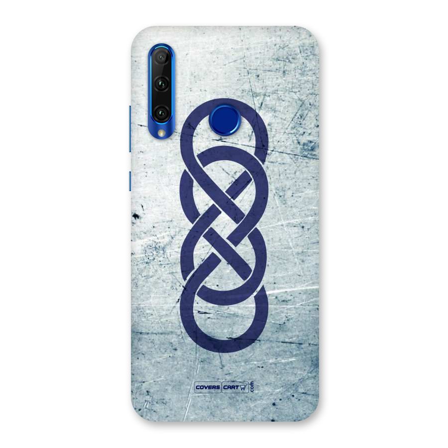Double Infinity Rough Back Case for Honor 20i