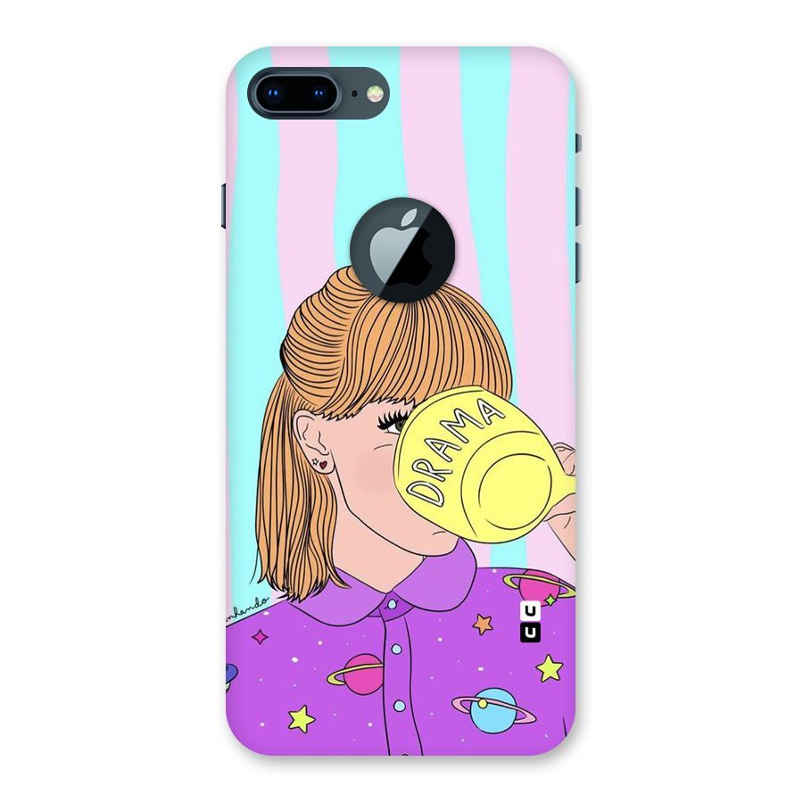 Drama Cup Back Case for iPhone 7 Plus Logo Cut